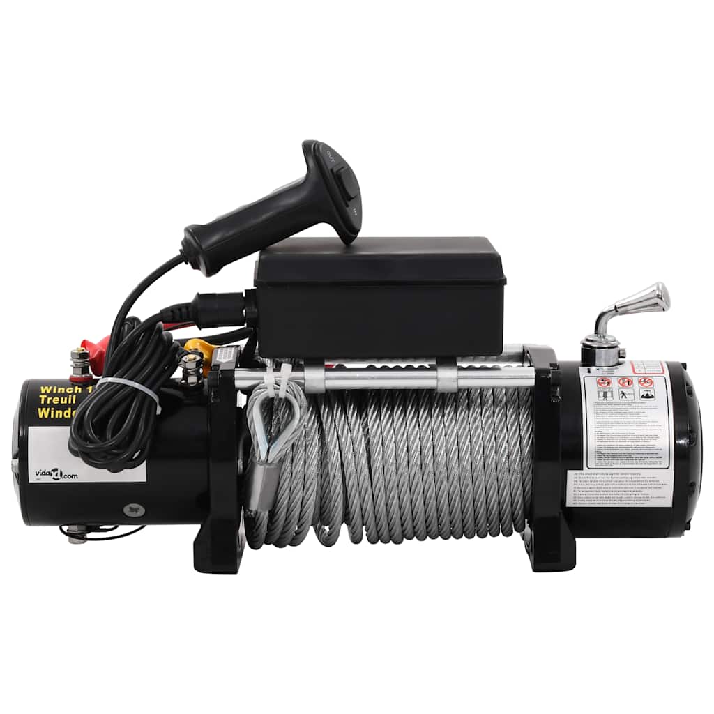 vidaXL Elektrische Seilwinde 12 V 5909 kg
