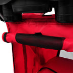 vidaXL Hundewagen Hundebuggy Rot