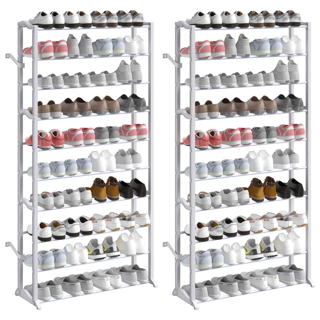 vidaXL 2 x Schuhregal