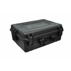 vidaXL Transportkoffer Schwarz mit Schaumstoff 35 L Fassungsvermögen