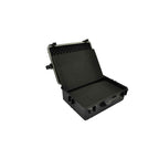 vidaXL Transportkoffer Schwarz mit Schaumstoff 35 L Fassungsvermögen