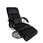 vidaXL Massagesessel Schwarz Kunstleder