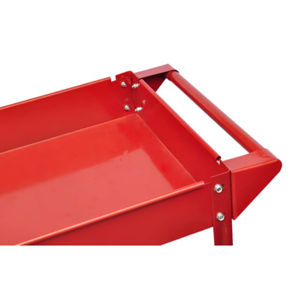 vidaXL Werkstattwagen 2 Stk. 100 kg 2 Etagen