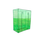 vidaXL Gewächshaus Stahlrahmen PVC