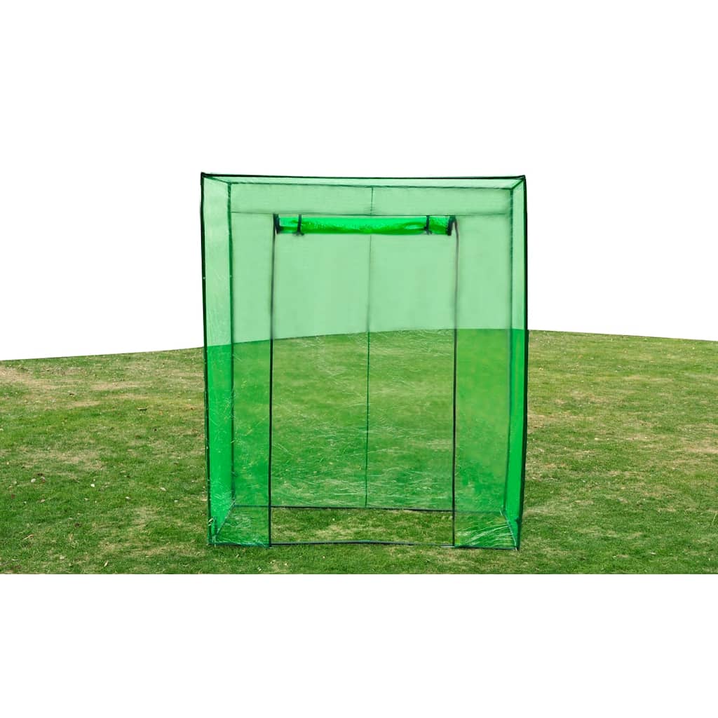 vidaXL Gewächshaus Stahlrahmen PVC
