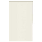 vidaXL Verdunkelungsrollo 84,4 x 175 cm, Stoffbreite 80 cm, Gebrochen Weiß