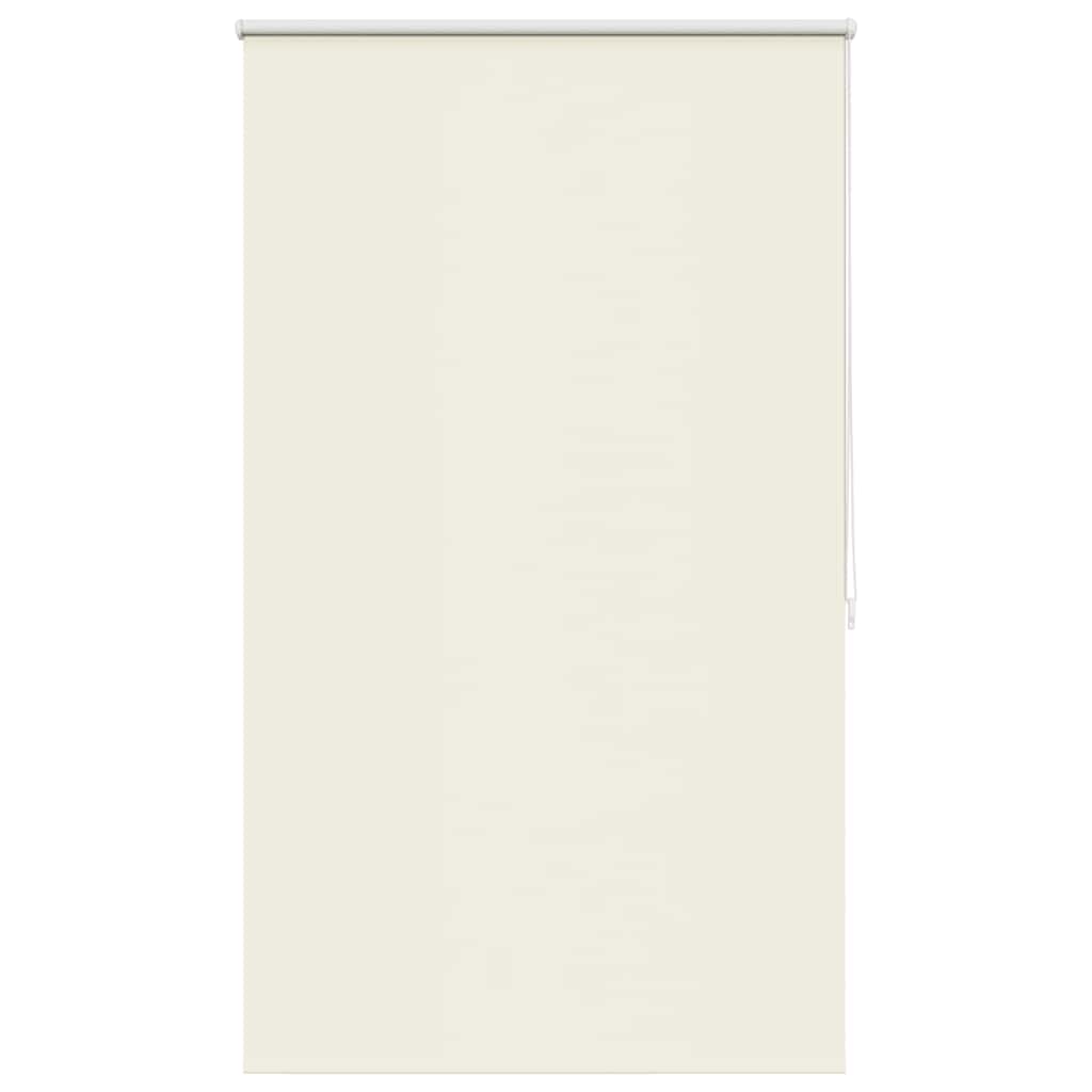 vidaXL Verdunkelungsrollo 84,4 x 175 cm, Stoffbreite 80 cm, Gebrochen Weiß