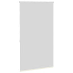 vidaXL Verdunkelungsrollo 84,4 x 175 cm, Stoffbreite 80 cm, Gebrochen Weiß