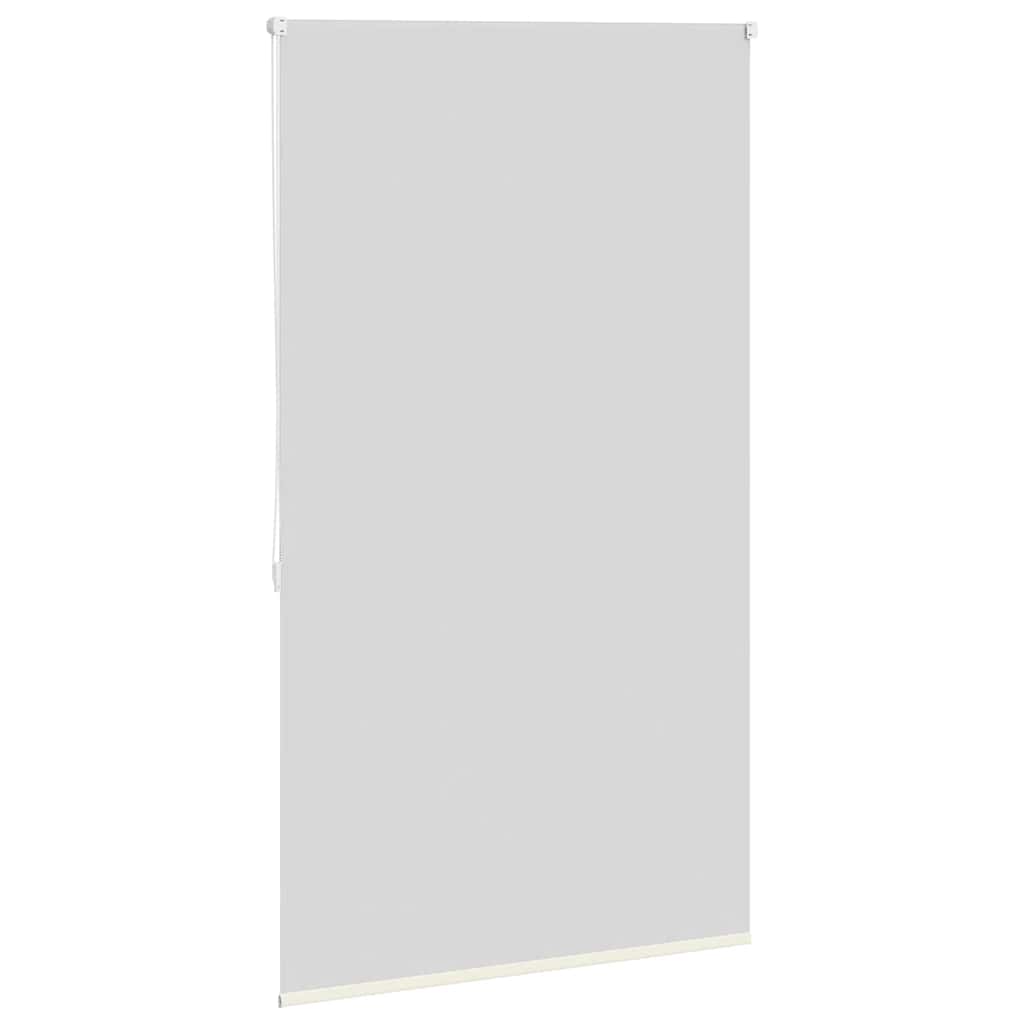 vidaXL Verdunkelungsrollo 84,4 x 175 cm, Stoffbreite 80 cm, Gebrochen Weiß