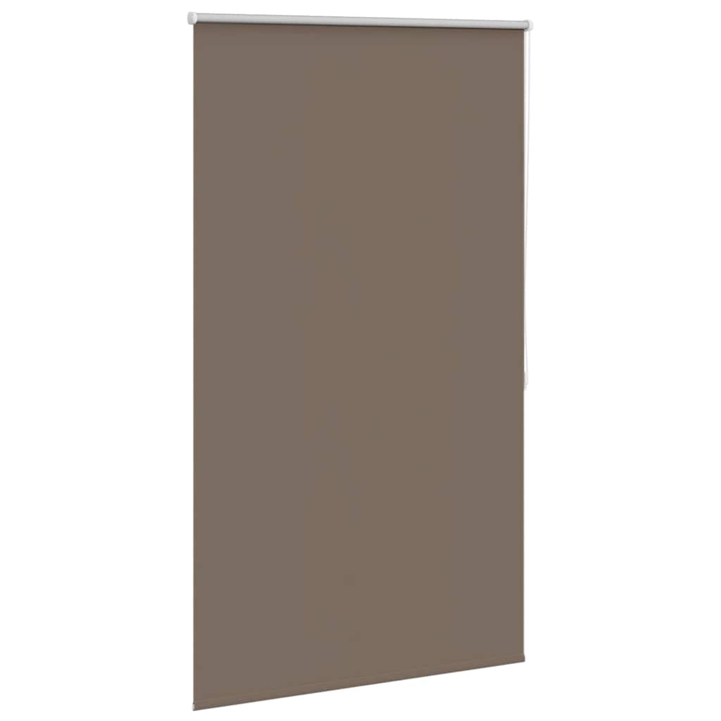 vidaXL Verdunkelungsrollo 84,4 x 175 cm, Stoffbreite 80 cm, Kaffeebraun