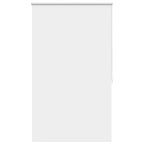vidaXL Verdunkelungsrollo 84,4 x 175 cm, Stoffbreite 80 cm, Weiß