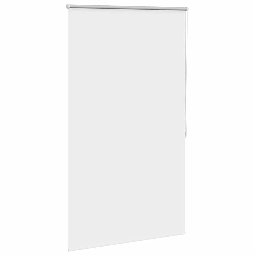 vidaXL Verdunkelungsrollo 84,4 x 175 cm, Stoffbreite 80 cm, Weiß