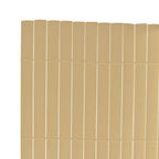 vidaXL Zaunpaneele Gelb PVC