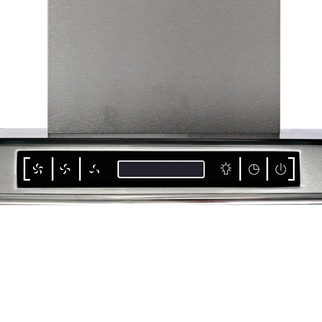 vidaXL Dunstabzugshaube Inselhaube mit LCD-Display