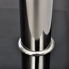 vidaXL Couchtisch mit Ablage Glas