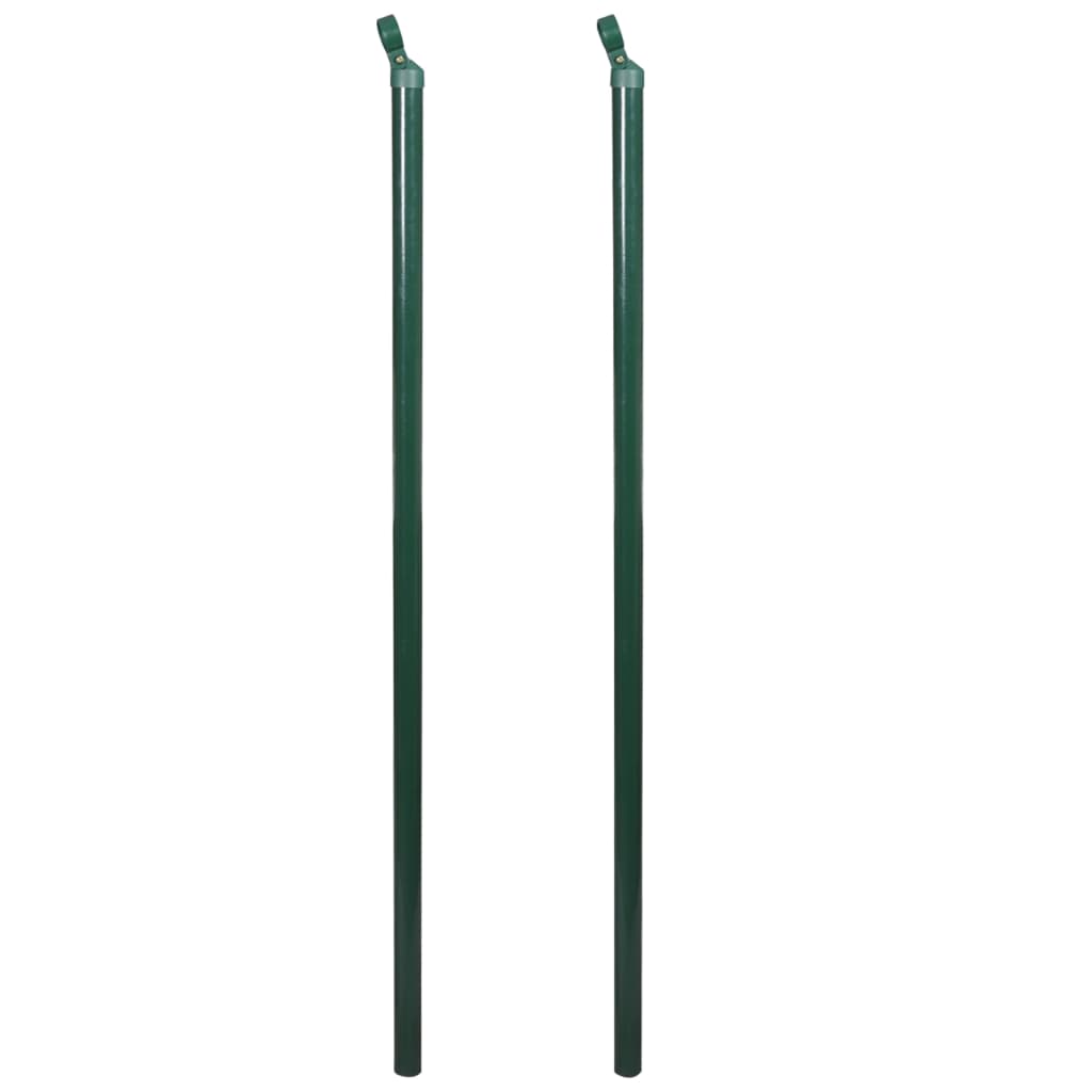 vidaXL Zaunstreben 2 Stk. 175 cm