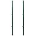 vidaXL Zaunpfosten 2 Stk. 115 cm