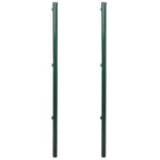 vidaXL Zaunpfosten 2 Stk. 115 cm