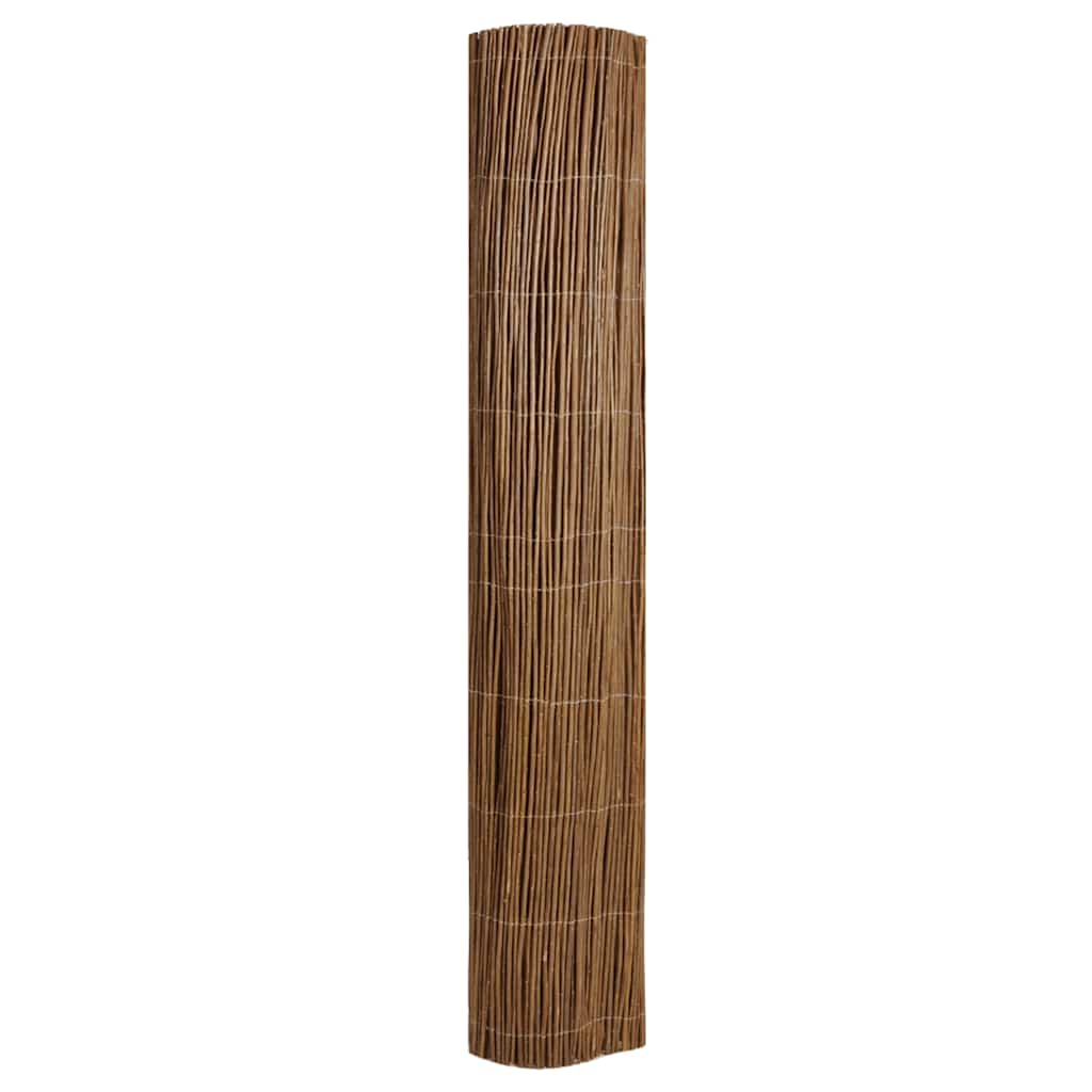 vidaXL Weidenzaun 500×100 cm