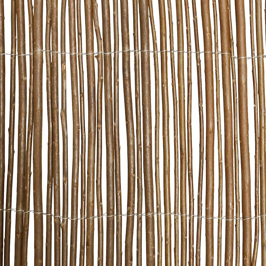 vidaXL Weidenzaun 500×100 cm