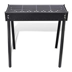 BBQ Grill Säulengrill Standgrill Kohlegrill Barbeque Quadratisch