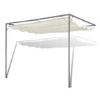 vidaXL Terrassenüberdachung Pergola Wandmarkise