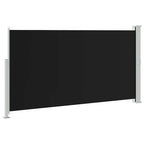 vidaXL Seitenmarkise 160x300 cm Schwarz