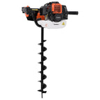 vidaXL Erdbohrer Orange