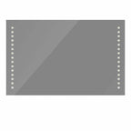 vidaXL Badspiegel mit LED-Leuchten 60×80 cm