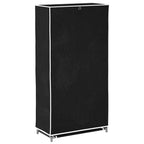 Schuhschrank Schuhregal Schuhablage 5 Schicht 58 x 28 x 106 cm Schwarz