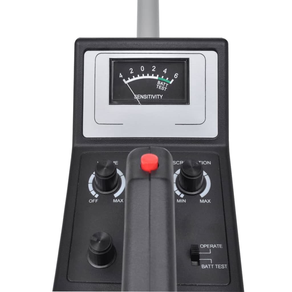 vidaXL Hand-Metalldetektor Suchtiefe bis zu 60 cm