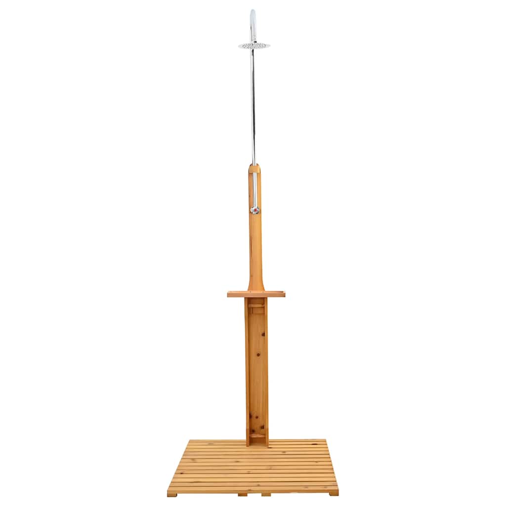 vidaXL Gartendusche Holz