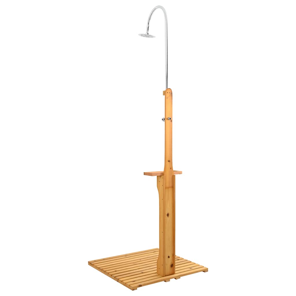 vidaXL Gartendusche Holz