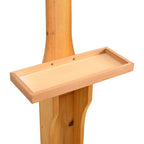 vidaXL Gartendusche Holz