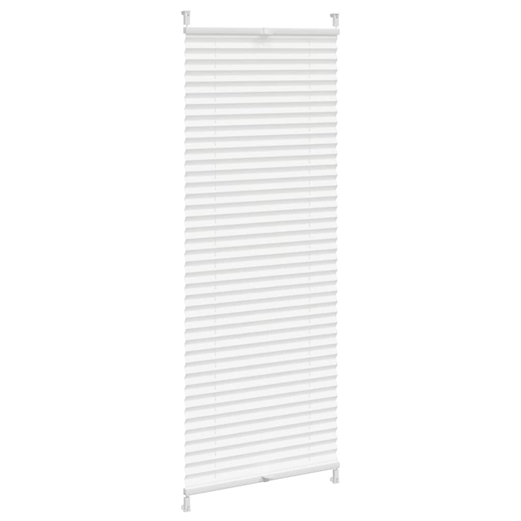 Plissee Faltrollo Rollo Plisseerollo 40x125cm Weiß