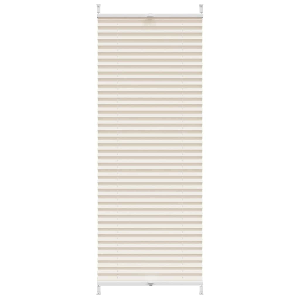 vidaXL Plissee Rollo Jalousie Plisseerollo 50x150cm Creme