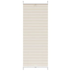 vidaXL Plissee Rollo Jalousie Plisseerollo 50x150cm Creme