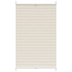 vidaXL Verdunkelungsplissee 90x100 cm Creme