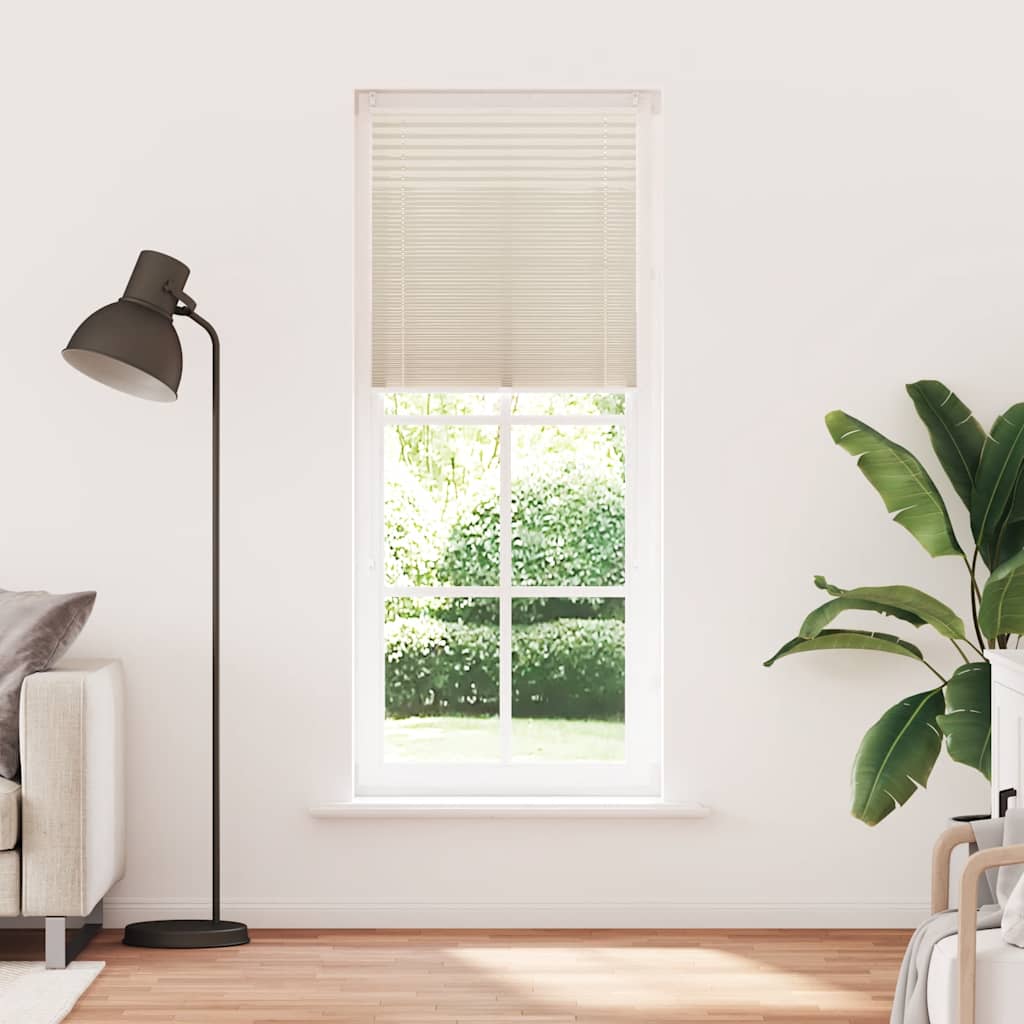 Plissee Faltrollo Rollo Jalousie Plisseerollo 90x200cm Creme