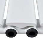 vidaXL Paneelheizkörper Weiß 311 × 900 mm
