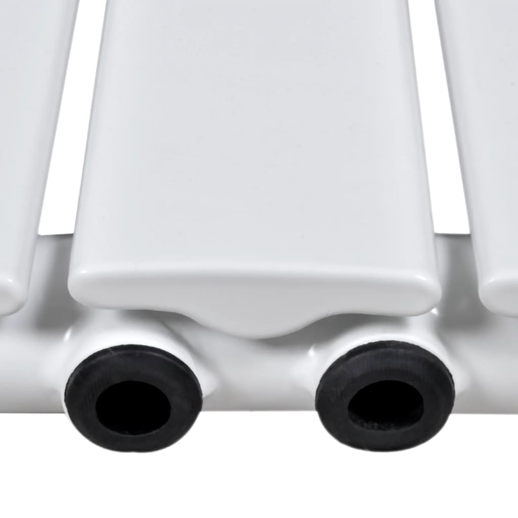 vidaXL Paneelheizkörper Weiß 311 × 900 mm