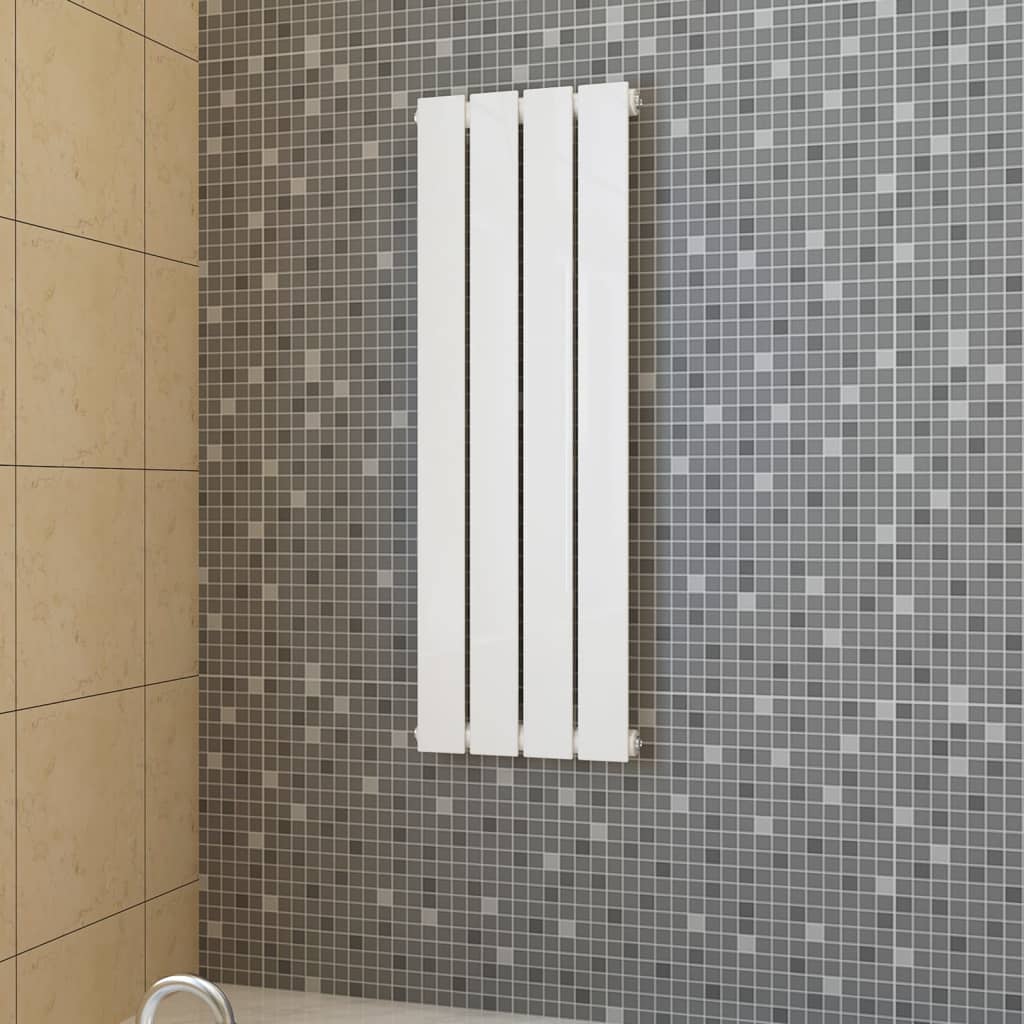 vidaXL Paneelheizkörper Weiß 311 × 900 mm
