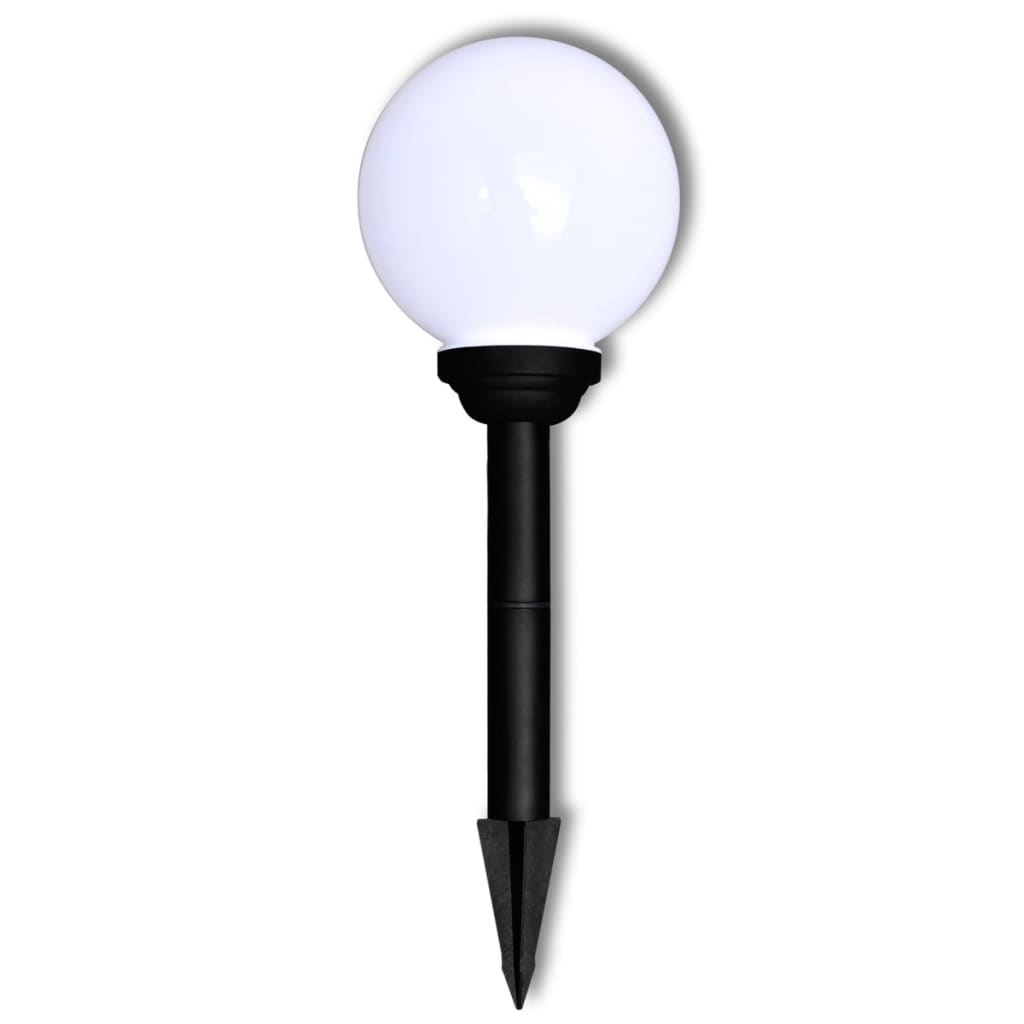 vidaXL Wegeleuchten 3 Stk. LED 20 cm mit Erdspieß