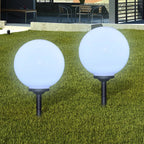 vidaXL Wegeleuchten 2 Stk. LED 30 cm mit Erdspieß