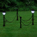 2x LED Lampe Solarleuchte Außenlampe Gartenleuchte Laterne