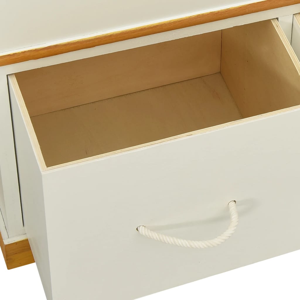 vidaXL Sitzbank mit Stauraum Schuhschrank Flurbank