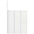 vidaXL Duschwand L-Form 70x120x137 cm 4-teilig Faltbar