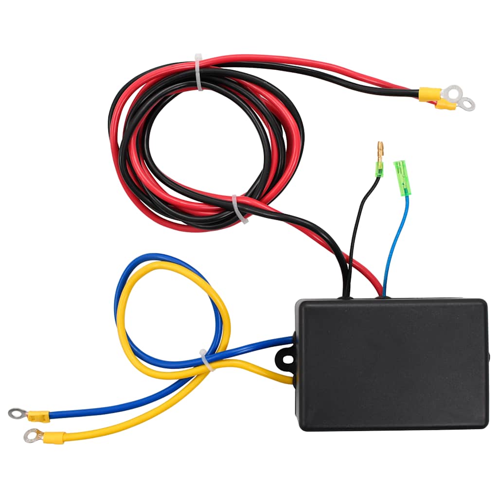 vidaXL 12 V Elektrische Seilwinde 1360kg + Montageplatte Fernbedienung