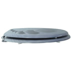 vidaXL Toilettensitz MDF Deckel Steine