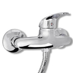 vidaXL Bad Dusche Mischbatterie Set Chrom